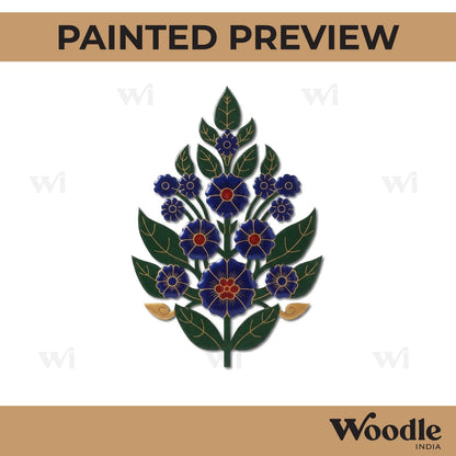 Flower Motif Pre Marked MDF Design 3