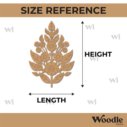 Flower Motif Pre Marked MDF Design 3