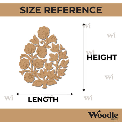 Flower Motif Pre Marked MDF Design 7
