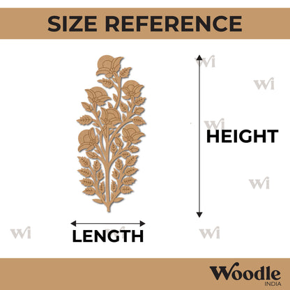 Flower Motif Pre Marked MDF Design 8