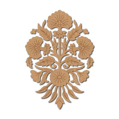 Flower Motif Pre Marked MDF Design 9