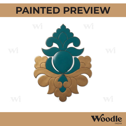 Flower Pre Marked Base MDF Design 10