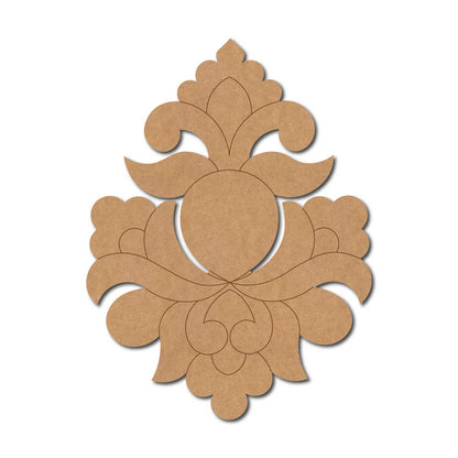 Flower Pre Marked Base MDF Design 10