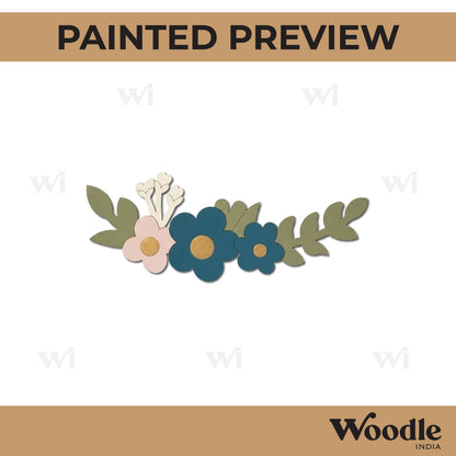 Flower Pre Marked Base MDF Design 2