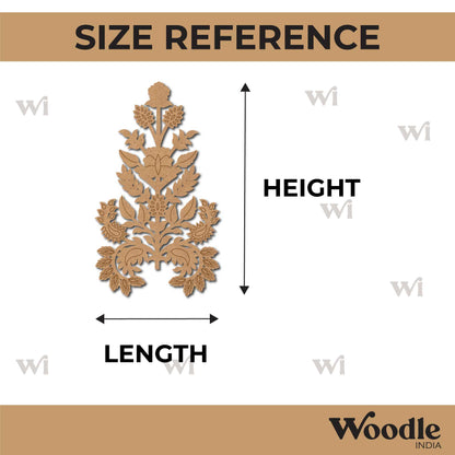 Flower Pre Marked Base MDF Design 8