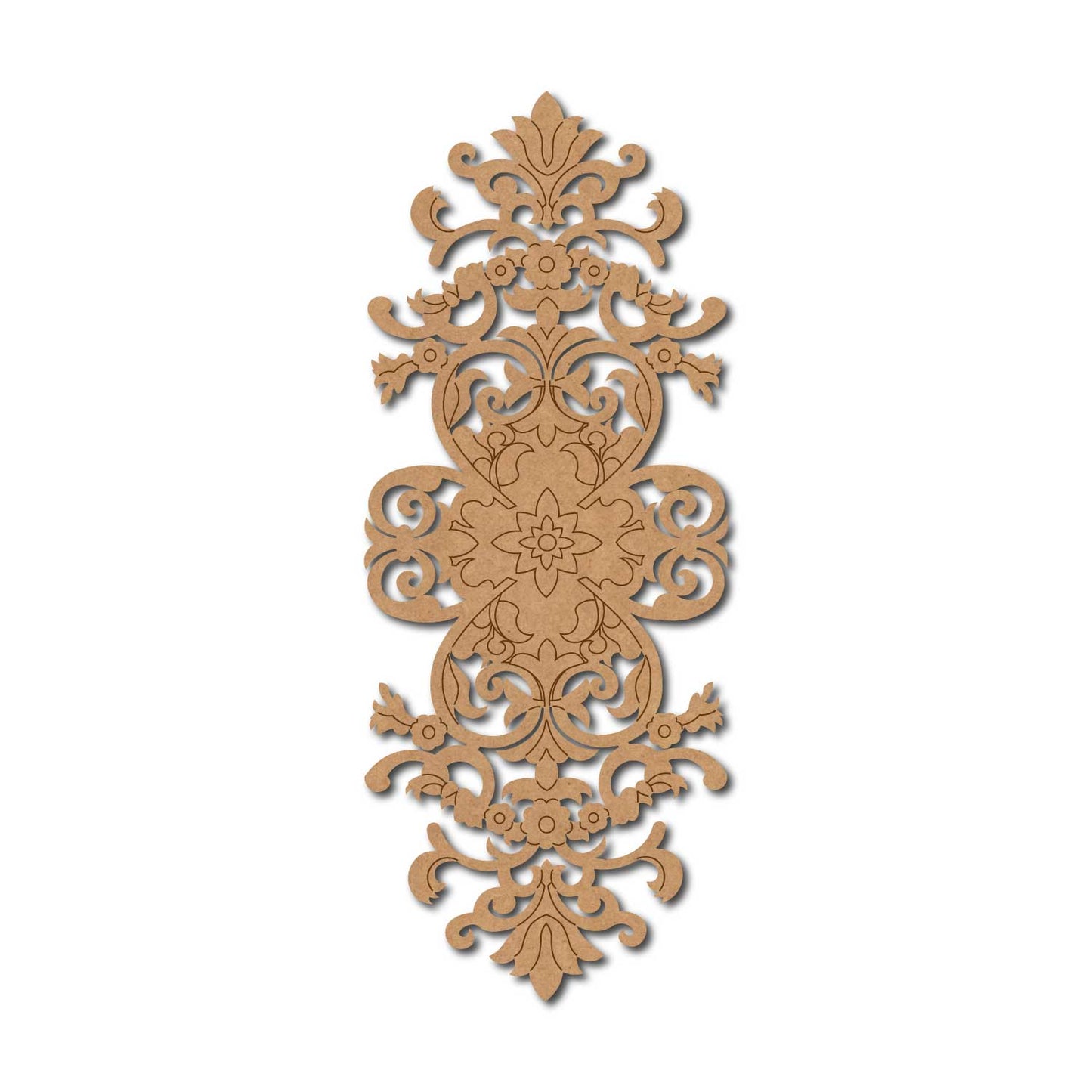 Flower Pre Marked Base MDF Design 9