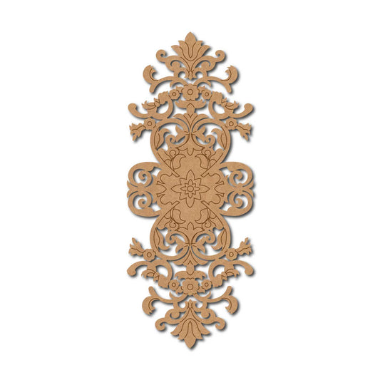 Flower Pre Marked Base MDF Design 9