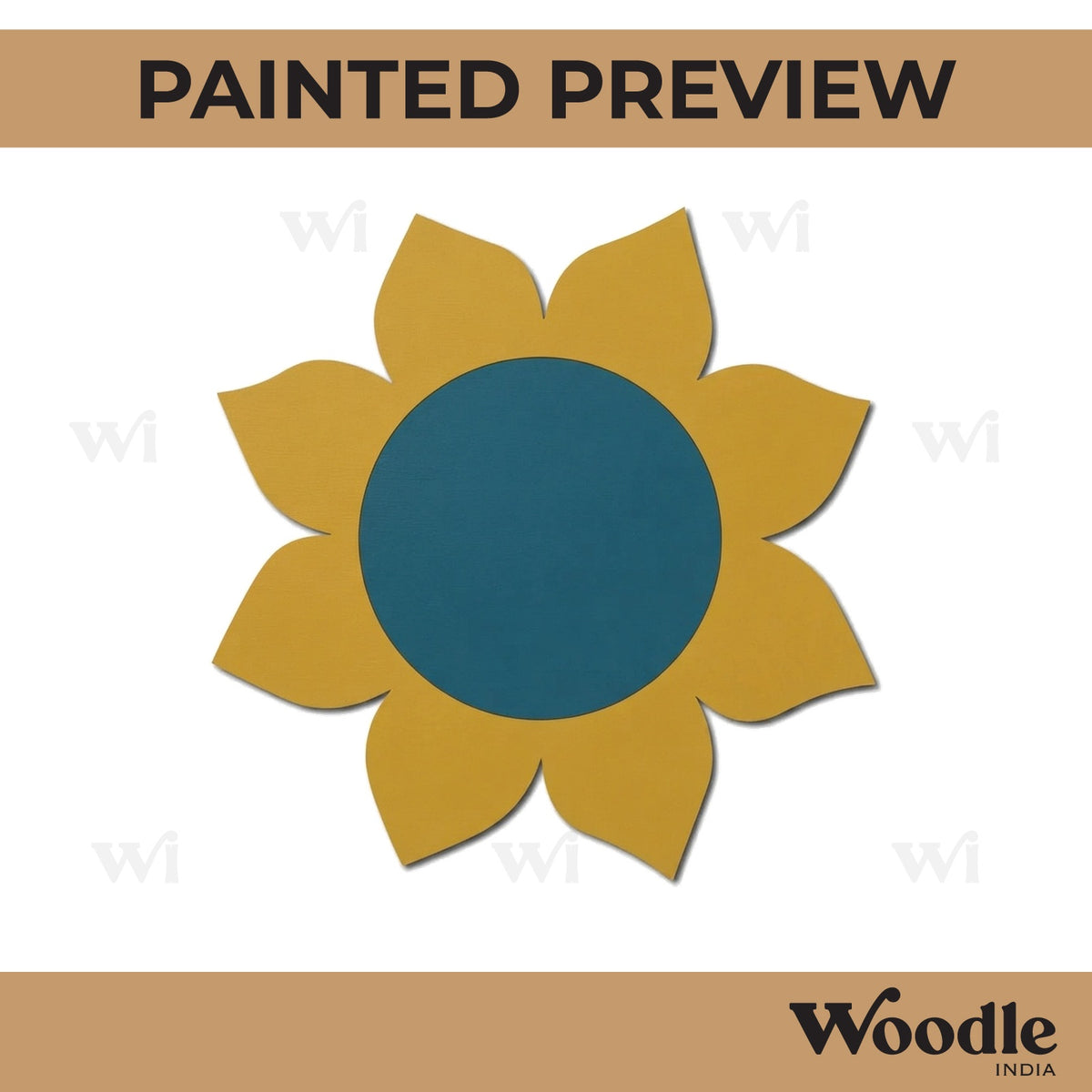 Flower Pre Marked MDF Design 10