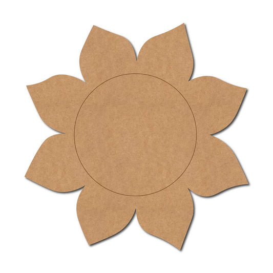 Flower Pre Marked MDF Design 10