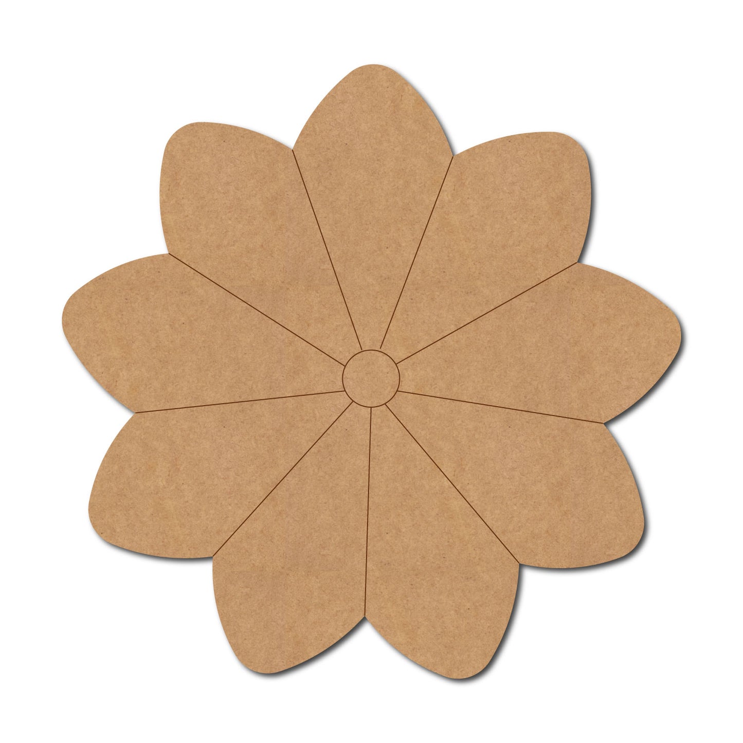 Flower Pre Marked MDF Design 11