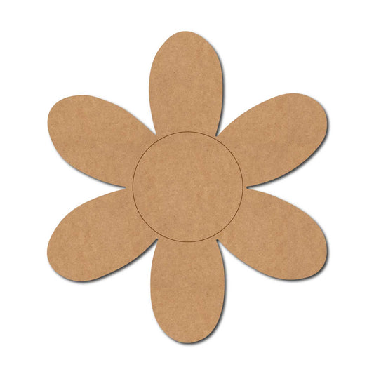 Flower Pre Marked MDF Design 12