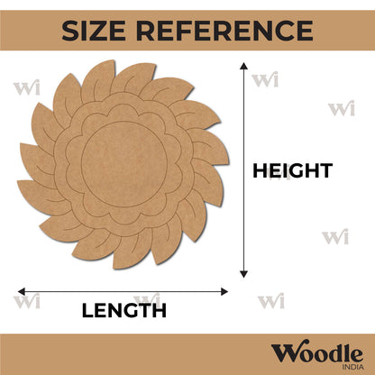 Flower Pre Marked MDF Design 13