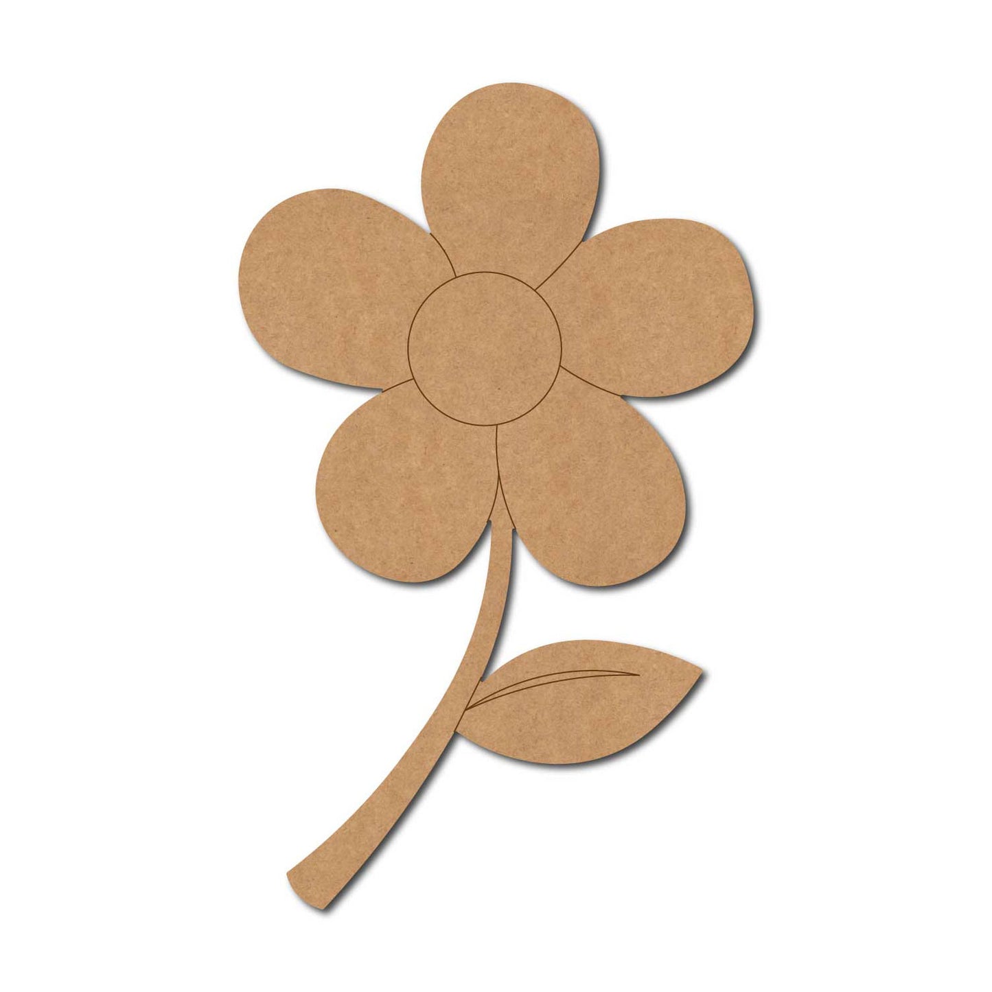 Flower Pre Marked MDF Design 14