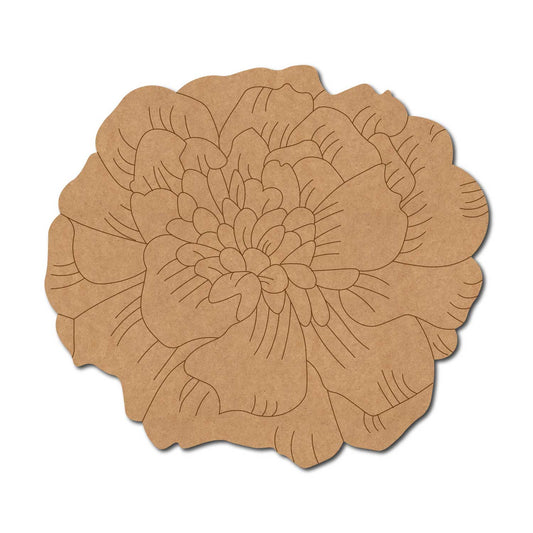 Flower Pre Marked MDF Design 15