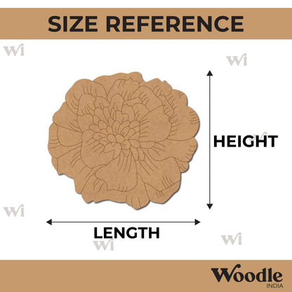 Flower Pre Marked MDF Design 15