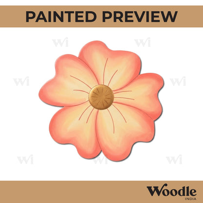 Flower Pre Marked MDF Design 17