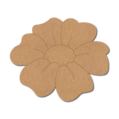 Flower Pre Marked MDF Design 18