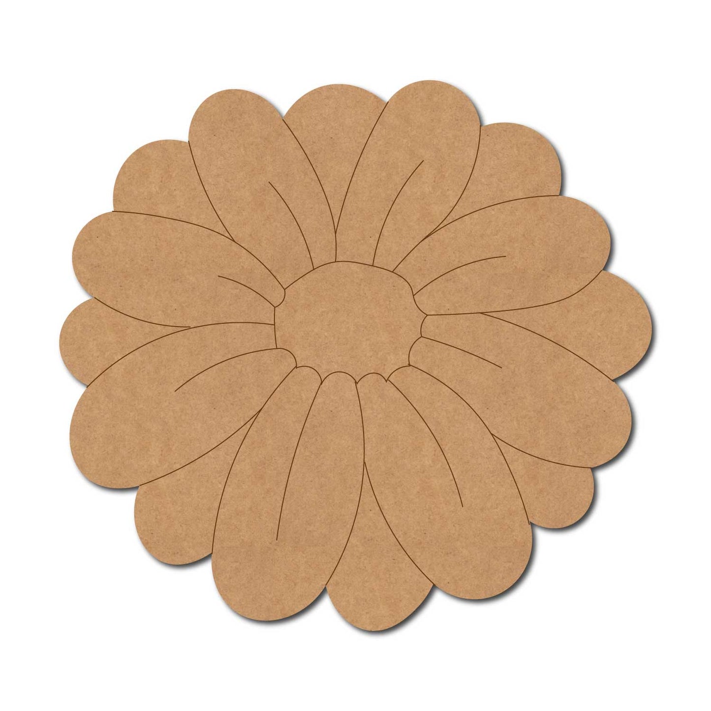Flower Pre Marked MDF Design 21