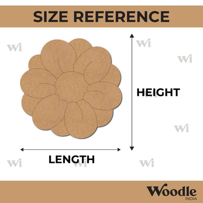 Flower Pre Marked MDF Design 22