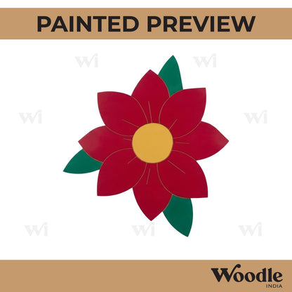 Flower Pre Marked MDF Design 7