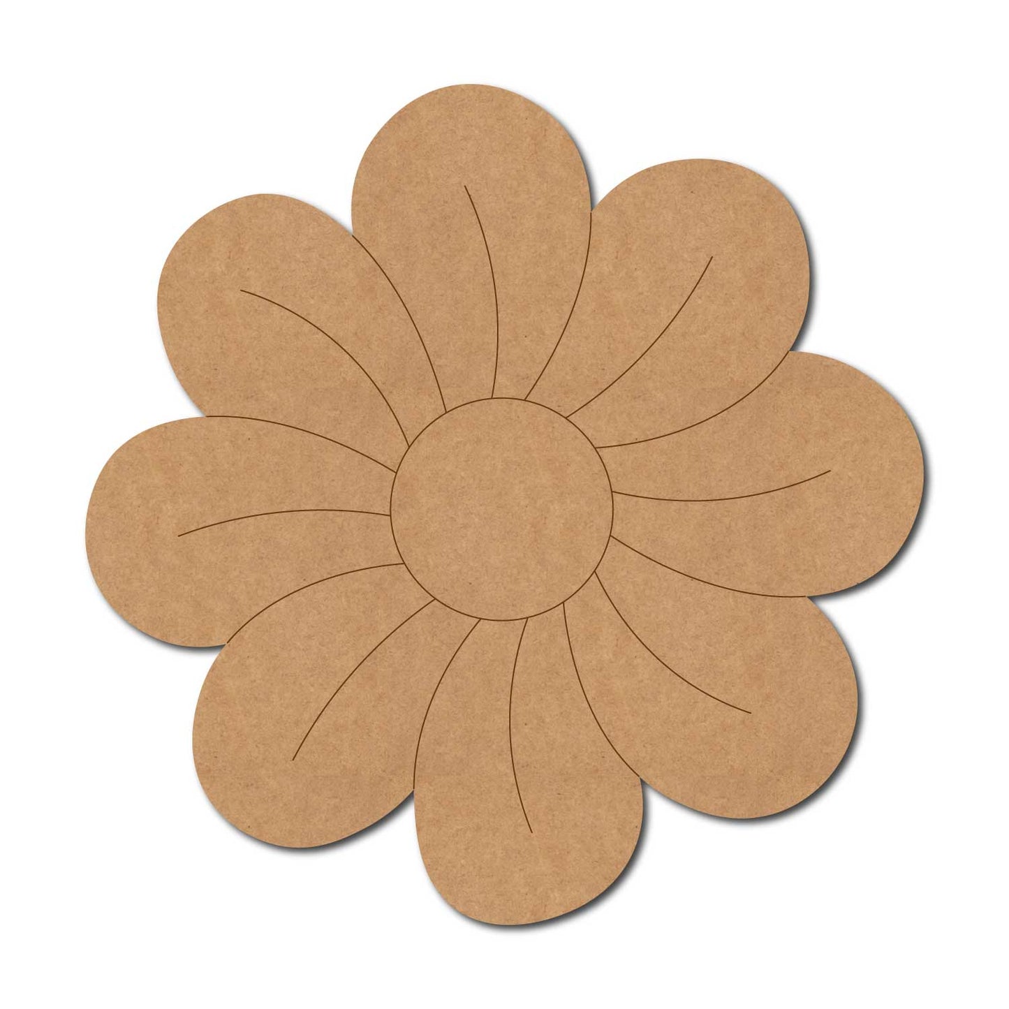 Flower Pre Marked MDF Design 8