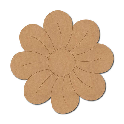 Flower Pre Marked MDF Design 8