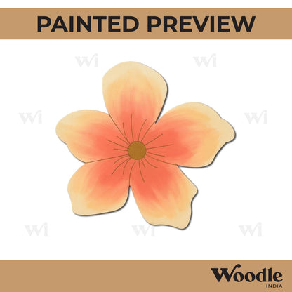 Flower Pre Marked MDF Design 9