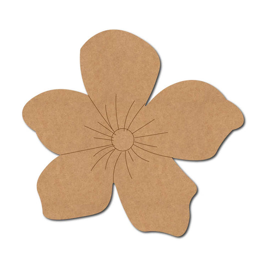 Flower Pre Marked MDF Design 9