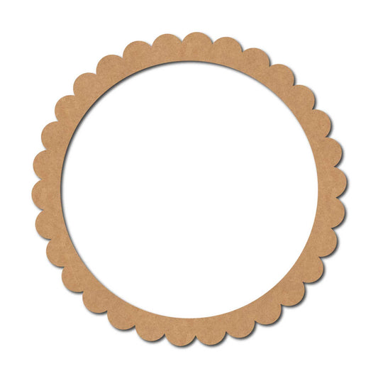 Flower Ring Cutout MDF Design 1