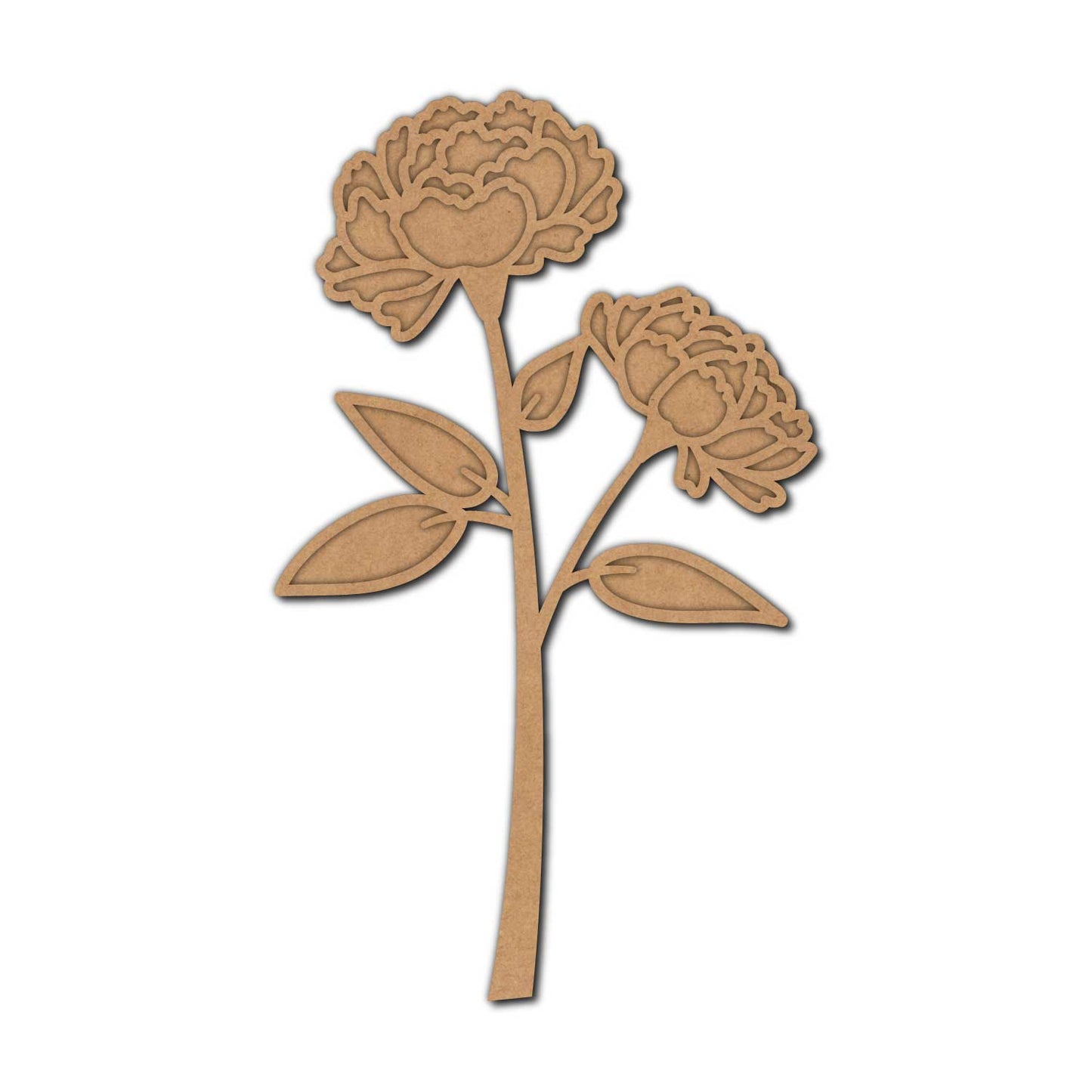 Flower Two Layered MDF Design 10