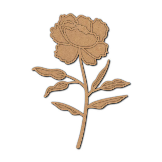 Flower Two Layered MDF Design 1