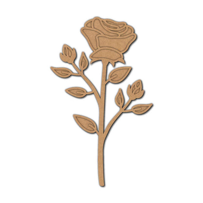 Flower Two Layered MDF Design 2