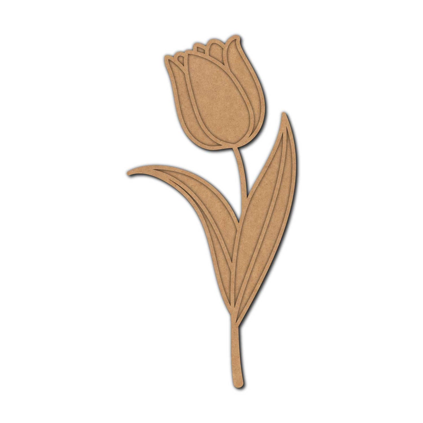 Flower Two Layered MDF Design 4