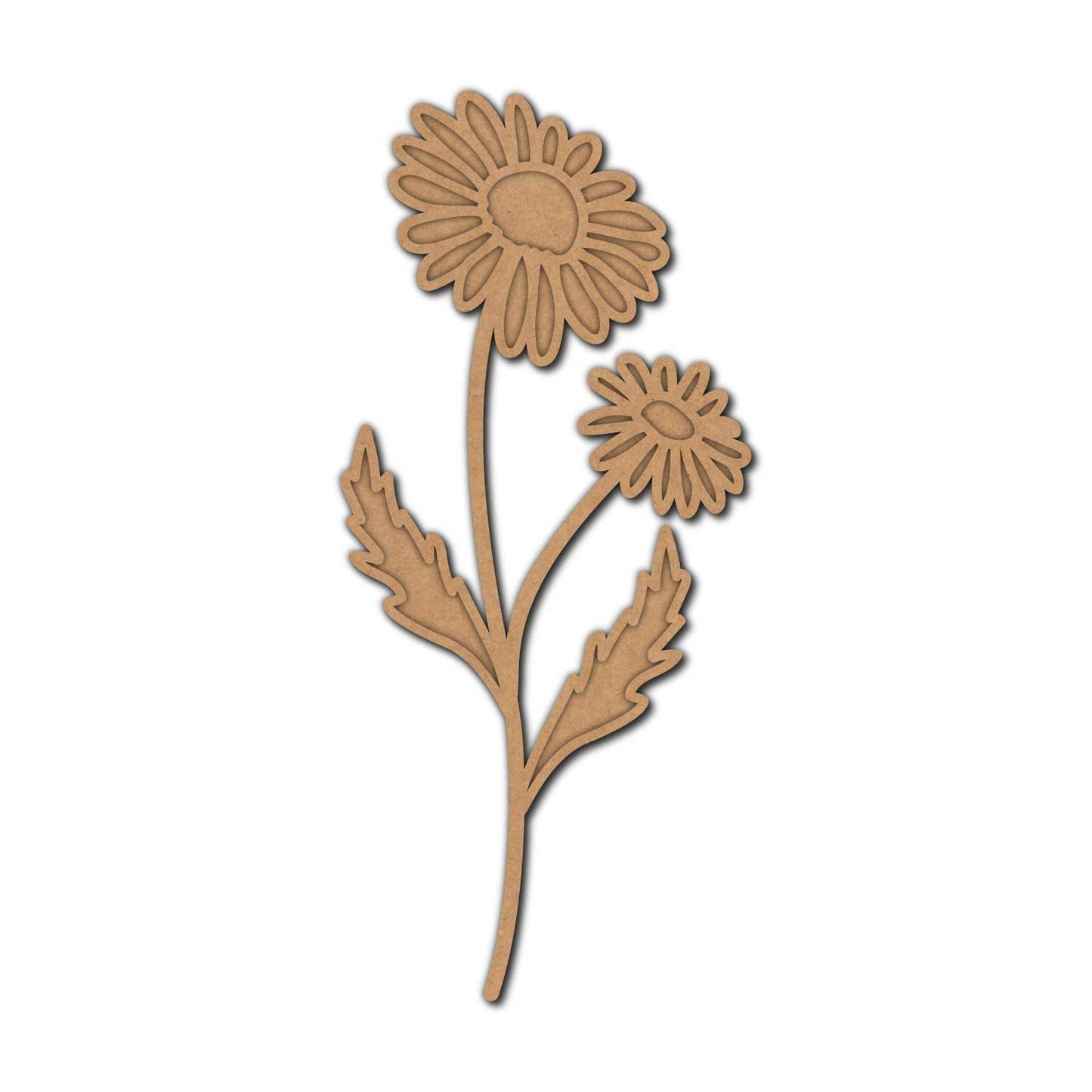 Flower Two Layered MDF Design 6