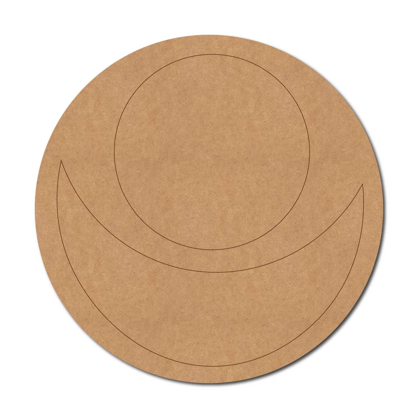 Food Plate Pre Marked MDF Design 3