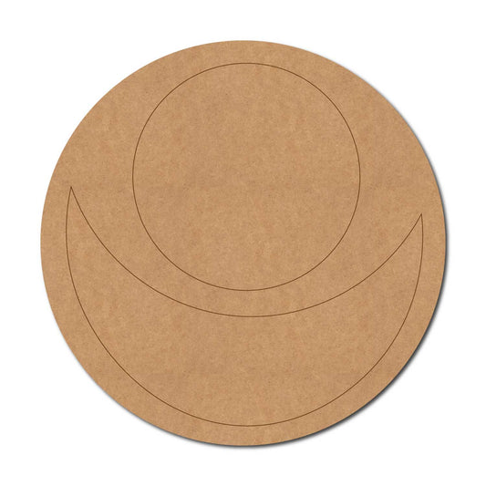 Food Plate Pre Marked MDF Design 3