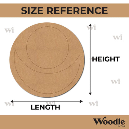 Food Plate Pre Marked MDF Design 3