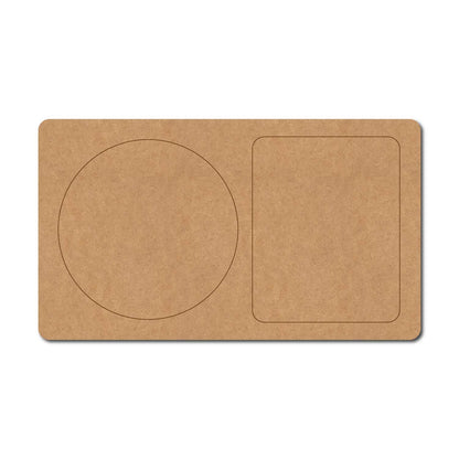 Food Plate Pre Marked MDF Design 4