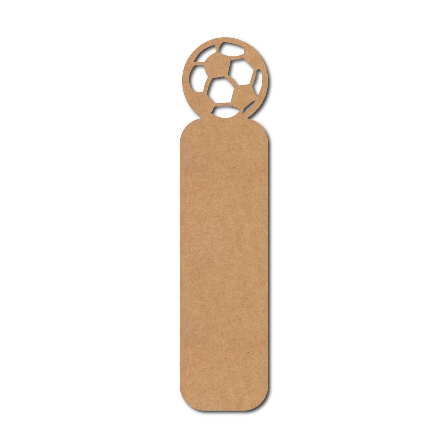Football Bookmark Pre Marked MDF Design 1
