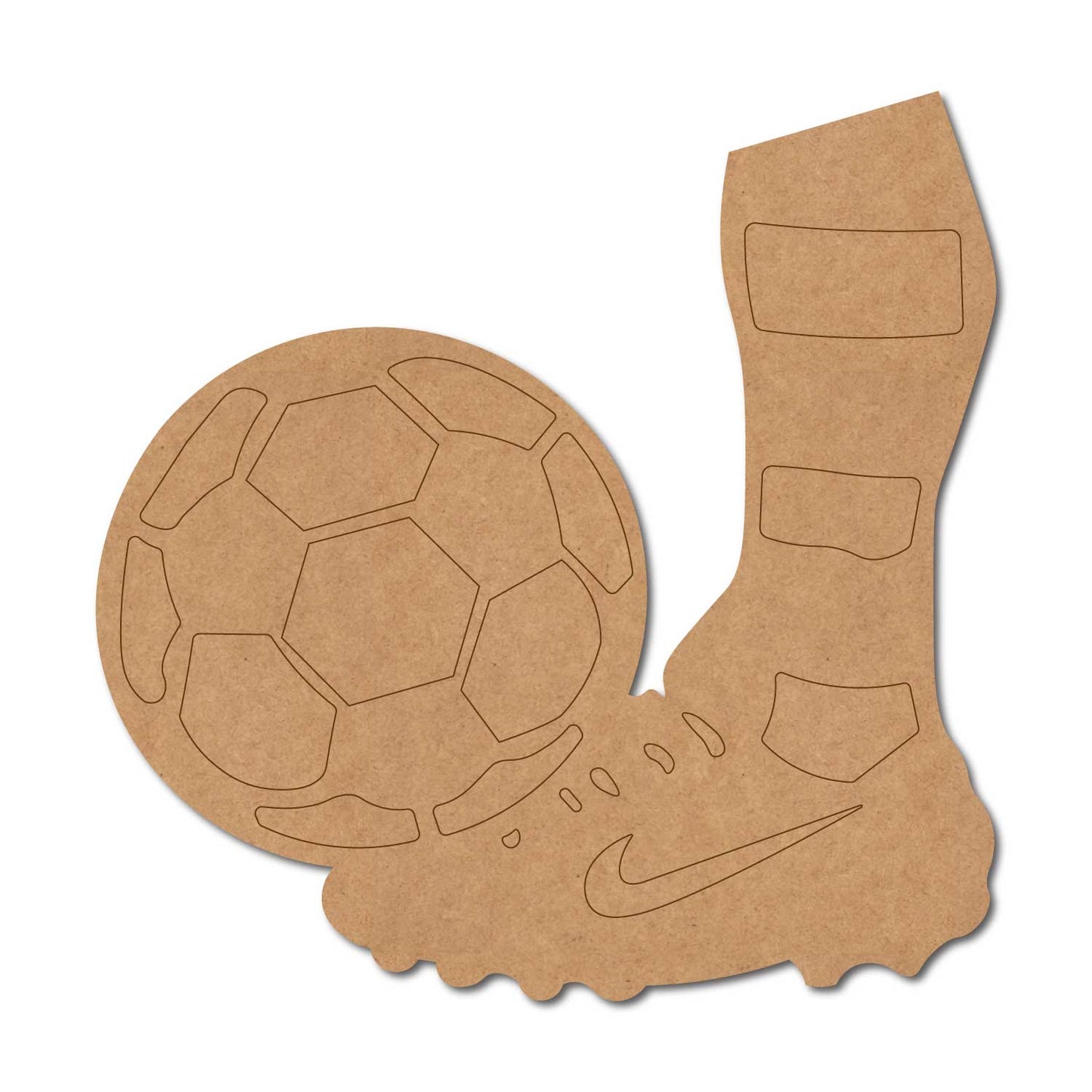 Football Pre Marked MDF Design 3