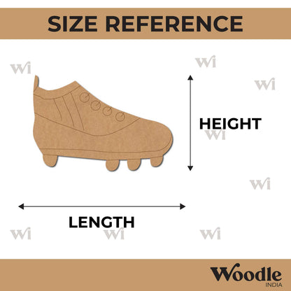 Football Shoes Pre Marked MDF Design 1