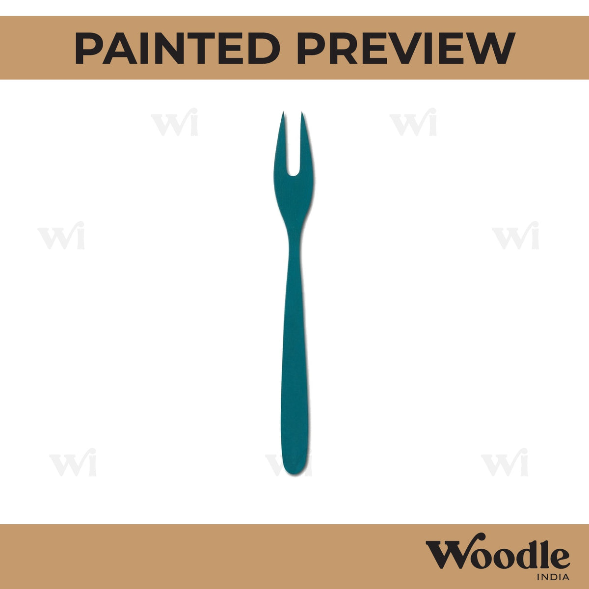 Fork Cutout MDF Design 1