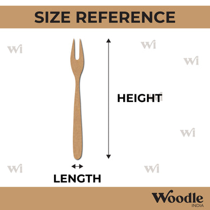 Fork Cutout MDF Design 1