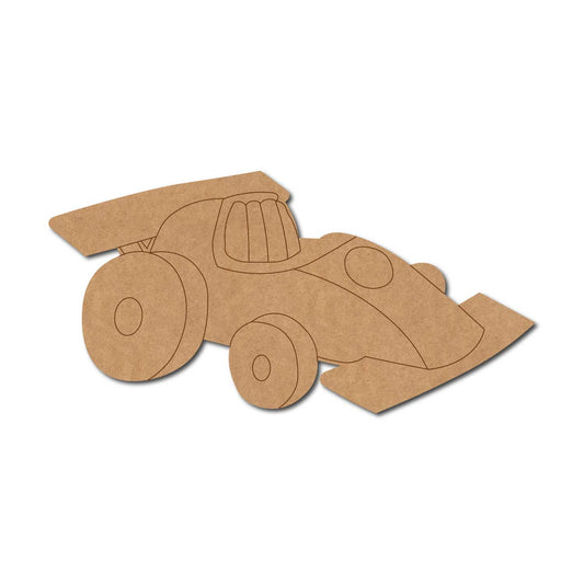 Formula Car Pre Marked MDF Design 1
