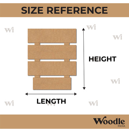 Four Plank Nameplate MDF Design 2