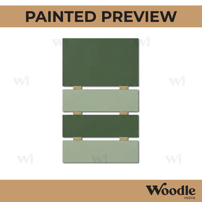 Four Plank Nameplate MDF Design 3