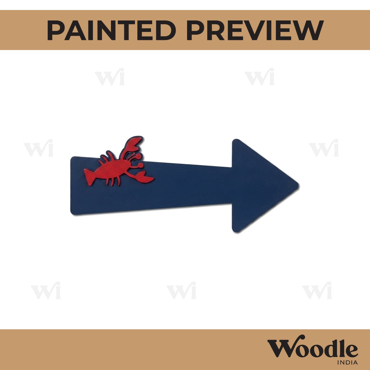 Friends Arrow Pre Marked MDF Design 1