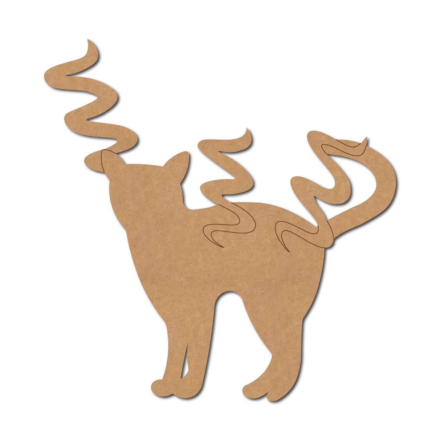 Friends Cat Cutout MDF Design 1