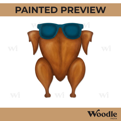 Friends Chicken Pre Marked MDF Design 1