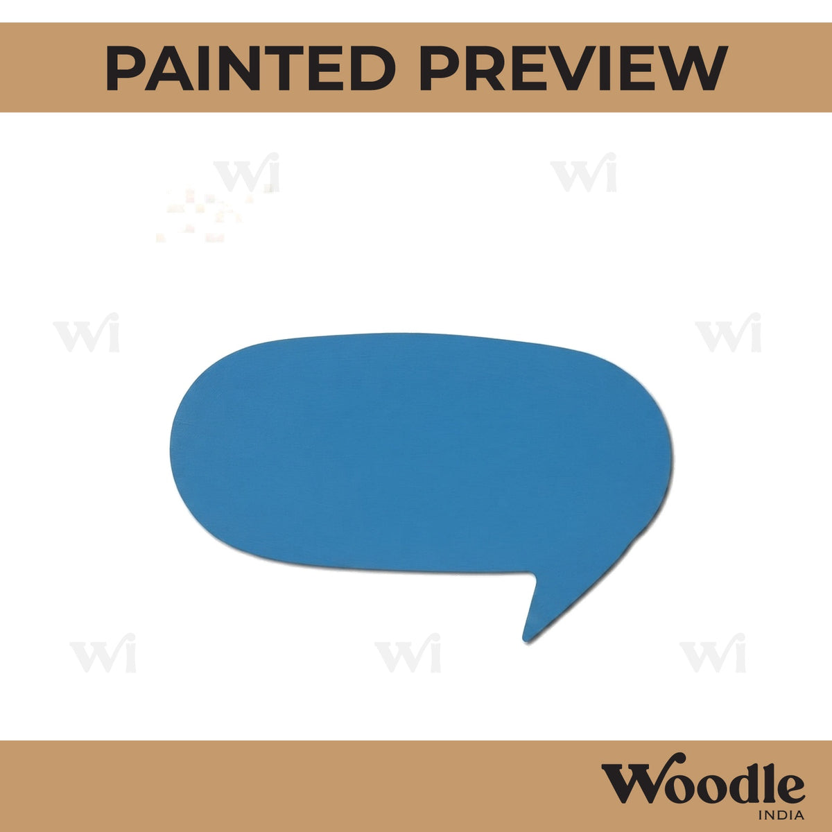 Friends Dialogue Base Cutout MDF Design 2